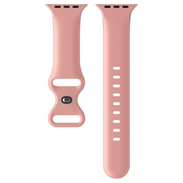 Apple Watch kompatibelt Armband Silikon ROSAmetallic 42/44/45 mm
