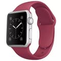 Miniatyrbild 1 av 2: Apple Watch kompatibelt Armband Silikon VINRÖD 38/40/41 mm