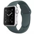 Miniatyrbild 2 av 4: Apple Watch kompatibelt Armband Silikon GRÖN 38/40/41 mm