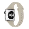 Miniatyrbild 5 av 9: Smalt Apple Watch kompatibelt Armband Silikon ANTIKVIT38/40/41mm