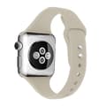 Miniatyrbild 8 av 9: Smalt Apple Watch kompatibelt Armband Silikon ANTIKVIT38/40/41mm