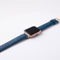Miniatyrbild 2 av 6: Apple Watch Klockarmband Blå - Vegan