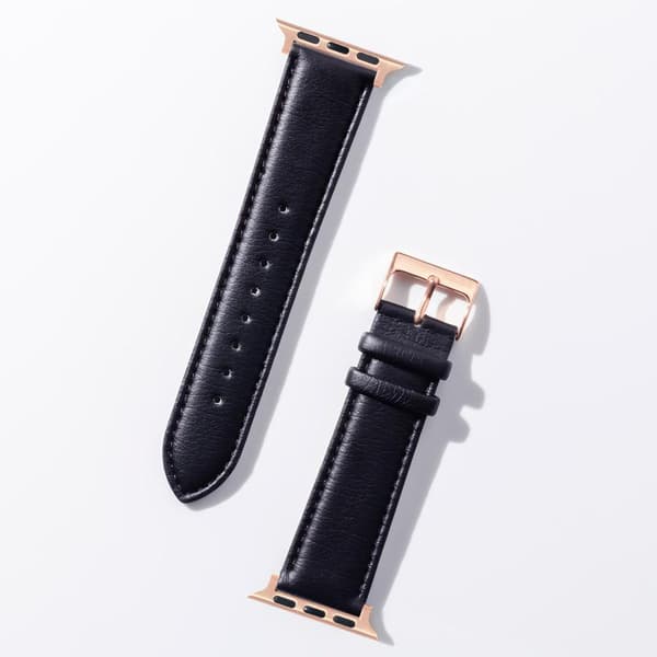 Apple Watch Klockarmband Svart - Vegan