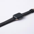 Miniatyrbild 5 av 6: Apple Watch Klockarmband Svart - Vegan