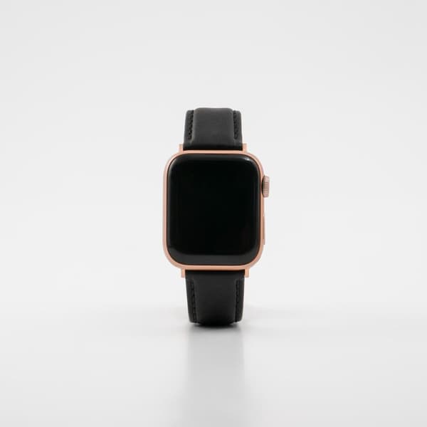 Apple Watch Klockarmband Svart - Leather