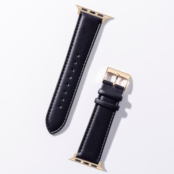 Apple Watch Klockarmband Svart - Leather