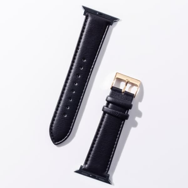 Apple Watch Klockarmband Svart - Leather