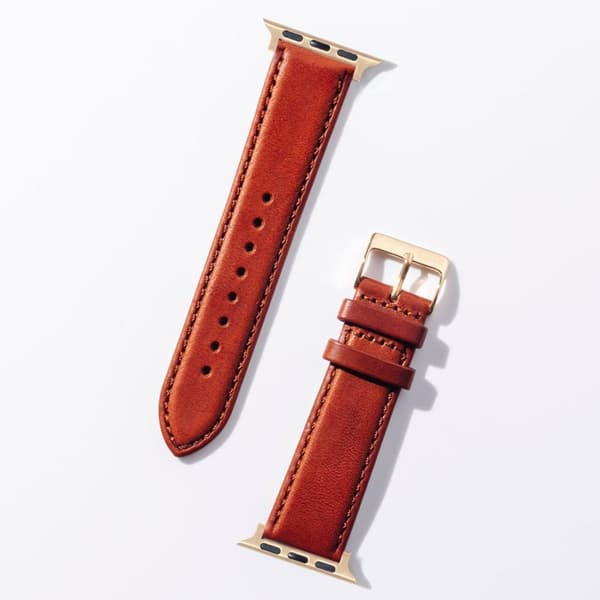 Apple Watch Klockarmband Brunt - Leather