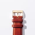 Miniatyrbild 3 av 6: Apple Watch Klockarmband Brunt - Leather