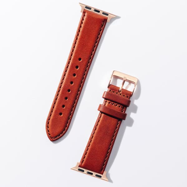 Apple Watch Klockarmband Brunt - Leather