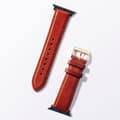 Miniatyrbild 1 av 6: Apple Watch Klockarmband Brunt - Leather