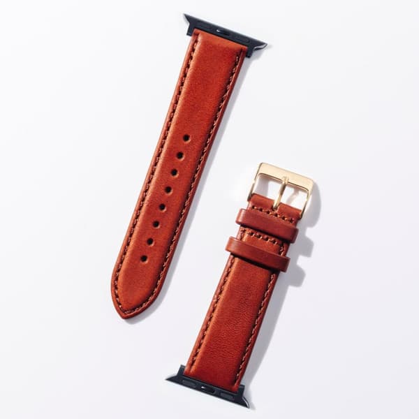 Apple Watch Klockarmband Brunt - Leather