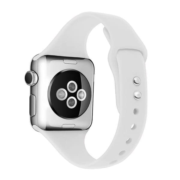 Apple Watch kompatibelt Smalt Armband Silikon VIT 42/44/45mm