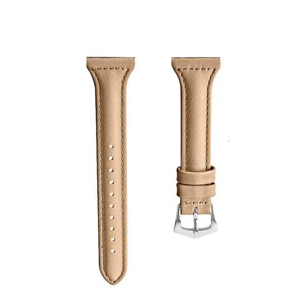 SKALO Ranneke nahkaa Withings ScanWatch 38mm Beige