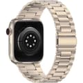 Miniatyrbild 2 av 2: Armband rostfritt stål Apple Watch 8 (41mm) - Champagne