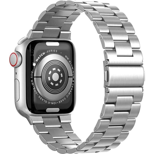 Armbånd Rustfritt stål Apple Watch SE 2022 (40mm) - Sølv