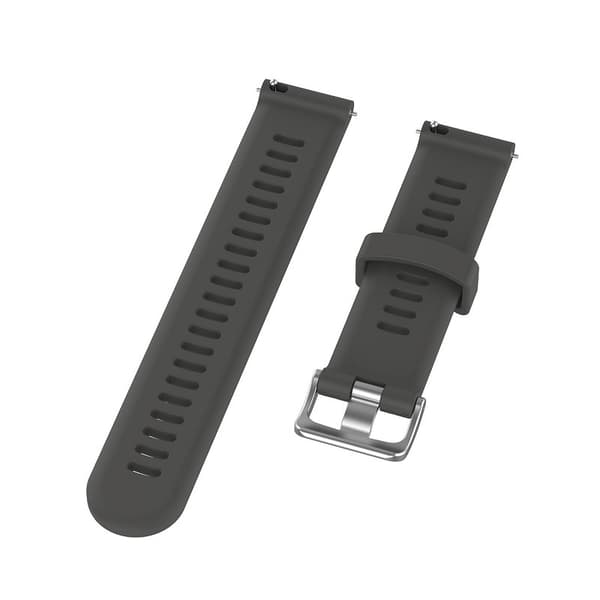 INF Kellon ranneke Garmin Forerunner 245 silikonille HarmaaGarmin Forerunner 245 20 mm
