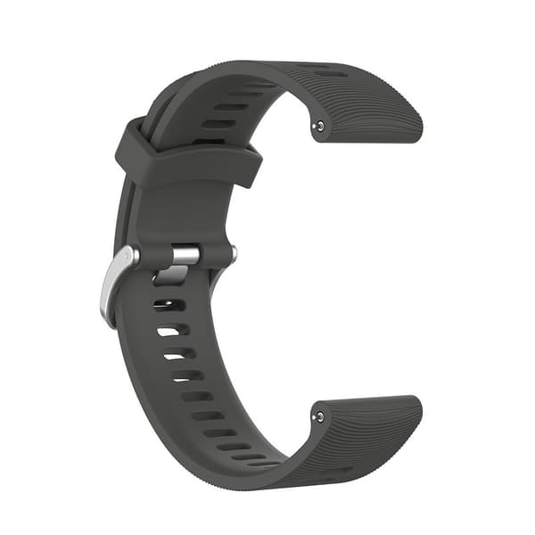 INF Kellon ranneke Garmin Forerunner 245 silikonille HarmaaGarmin Forerunner 245 20 mm