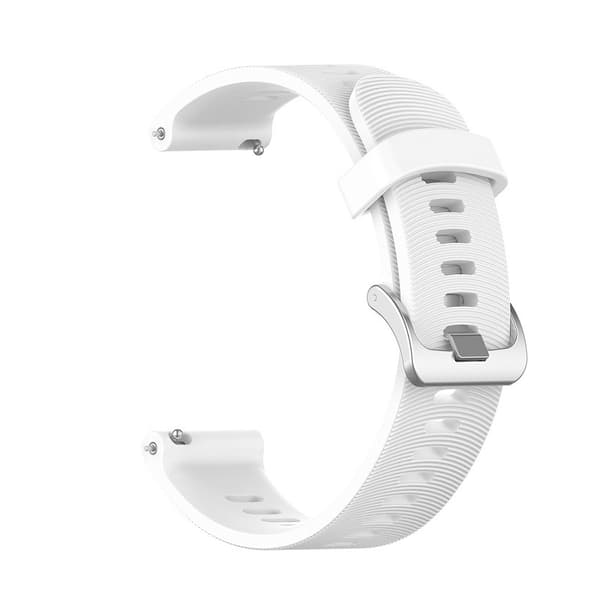 INF Klokkereim for Garmin Forerunner 245 Silikon HvitGarmin Forerunner 245 20 mm