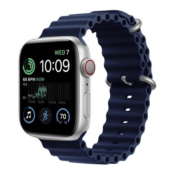 RIB Sport Armband Apple Watch SE 2022 (44mm) - Mörkblå