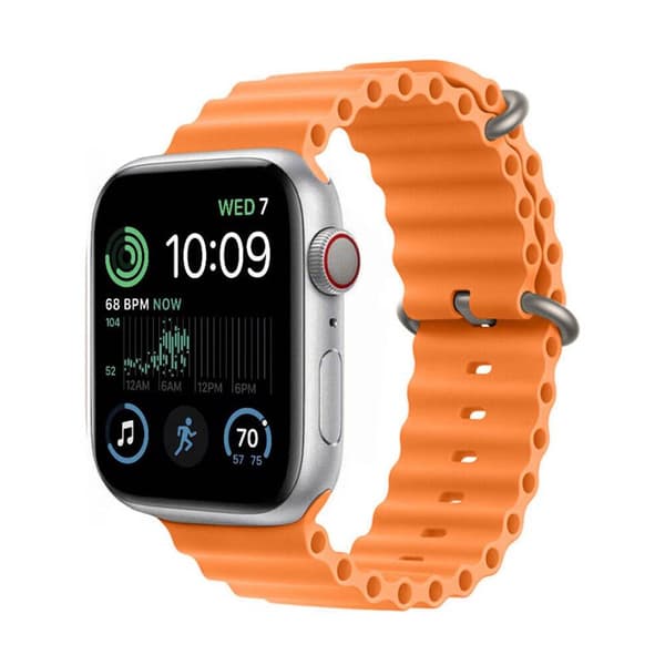 RIB Sport Armbånd Apple Watch SE 2022 (40mm) - Oransje