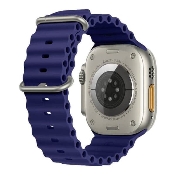RIB Sport Armband Apple Watch Ultra (49mm) - Mörkblå