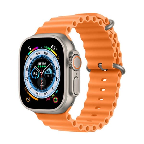 RIB Urheiluranneke Apple Watch Ultra (49mm) - Oranssi