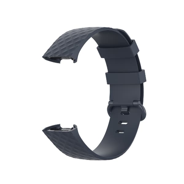 Urrem Fitbit Charge4 / Charge3 S Gråblå