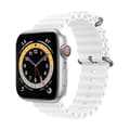 Miniatyrbillede 1 af 2: RIB Sport Armbånd Apple Watch 6 (44mm) - Hvid