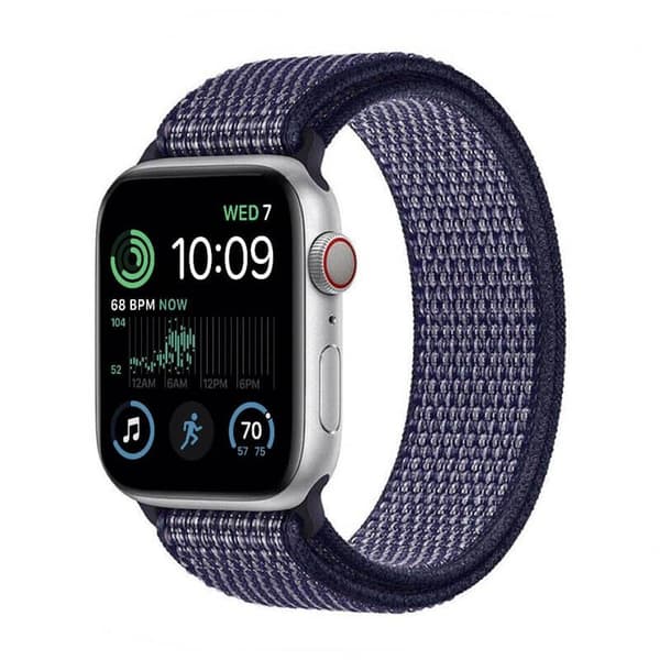 Nyon Armbånd Apple Watch SE 2022 (44mm) - Midnight blue