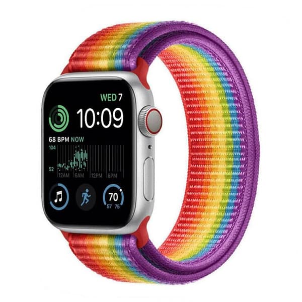 Nylon Armband Apple Watch SE 2022 (40mm) - Pride Edition