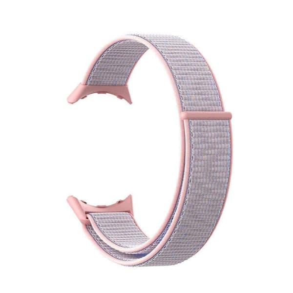 Nylon Armbånd Google Pixel Watch - Pink Sand