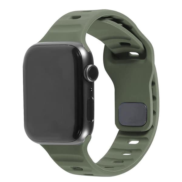 Apple Watch kompatibelt Armband SPORT SilikonARMÈGRÖN 38/40/41mm