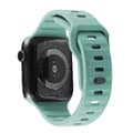 Miniatyrbild 3 av 3: Apple Watch kompatibelt Armband SPORT SilikonOLIVGRÖN 42/44/45mm