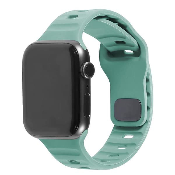 Apple Watch kompatibelt Armband SPORT SilikonOLIVGRÖN 42/44/45mm