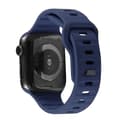 Miniatyrbild 3 av 3: Apple Watch kompatibelt Armband SPORT Silikon BLÅ  42/44/45mm