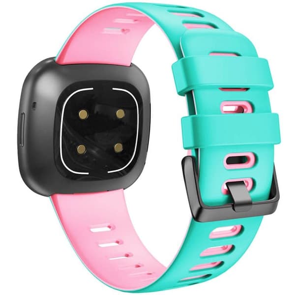 Twin Sport Armband Fitbit Sense 2 - Mint/rosa