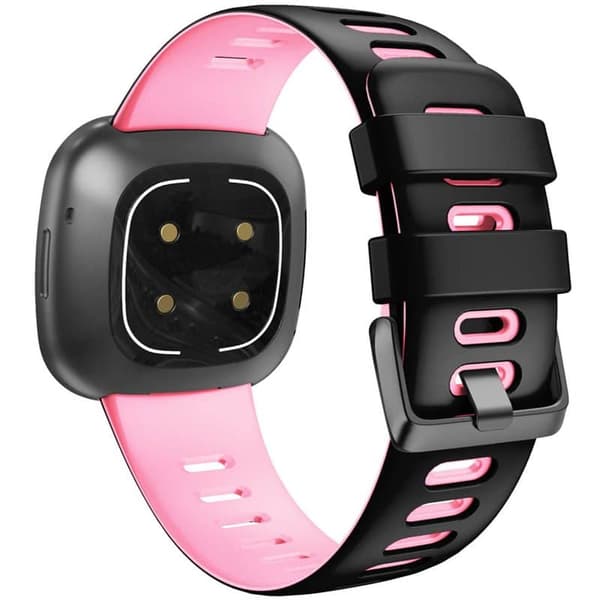 Twin Sport Armband Fitbit Sense 2 - Svart/rosa
