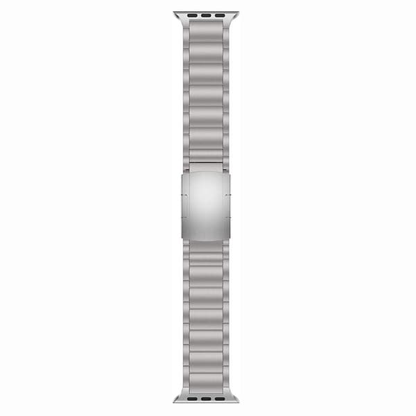 Armbånd BEAD Titan Apple Watch 7 (45mm) - Sølv