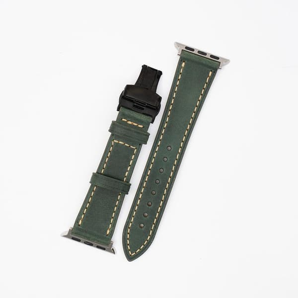 Läderband - Treen till Apple Watch