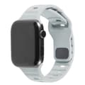 Miniatyrbild 1 av 3: Apple Watch kompatibelt Armband SPORT Silikon LJUSGRÅ 38/40/41mm