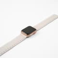 Miniatyrbild 3 av 6: LäderWrap - Cream till Apple Watch