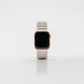 Miniatyrbild 4 av 6: LäderWrap - Cream till Apple Watch