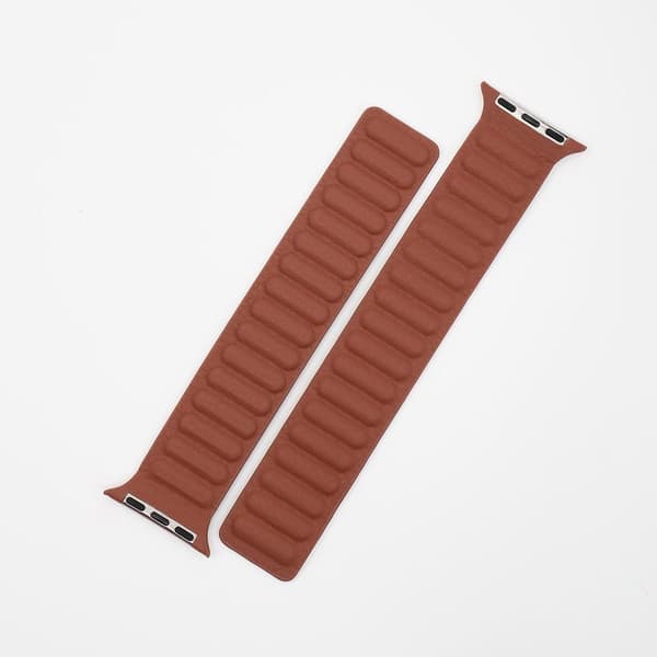 LäderWrap - Saddle Brown till Apple Watch