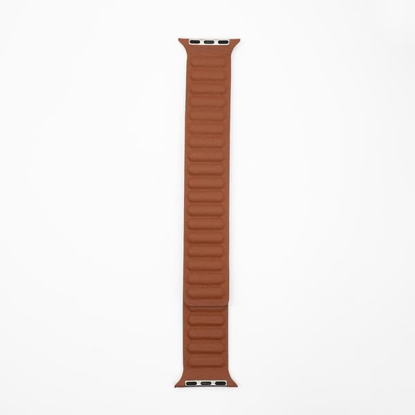 LäderWrap - Saddle Brown till Apple Watch