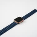 Miniatyrbild 3 av 5: LäderWrap - Midnight Blue till Apple Watch