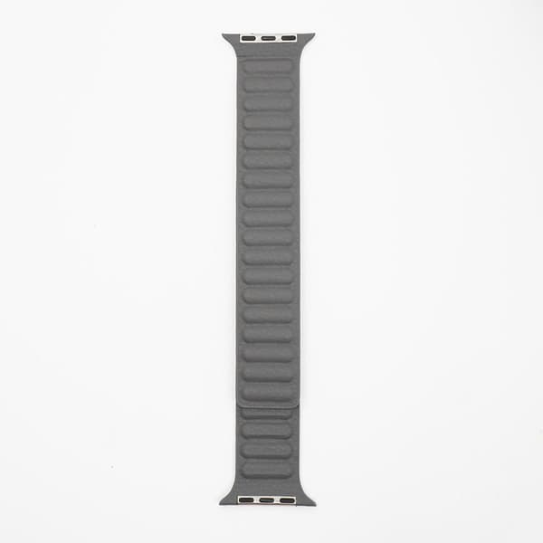 LäderWrap - Space Gray till Apple Watch