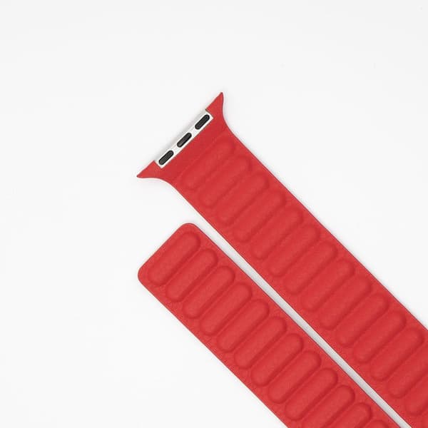 LäderWrap - Red till Apple Watch