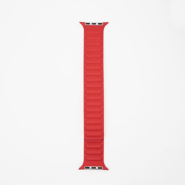 LäderWrap - Red till Apple Watch Vit Apple Watch 38-41mm