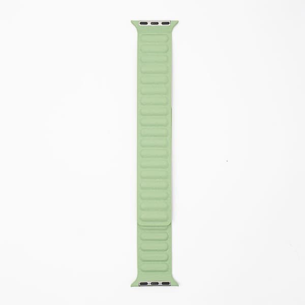 LäderWrap - Summer Green till Apple Watch